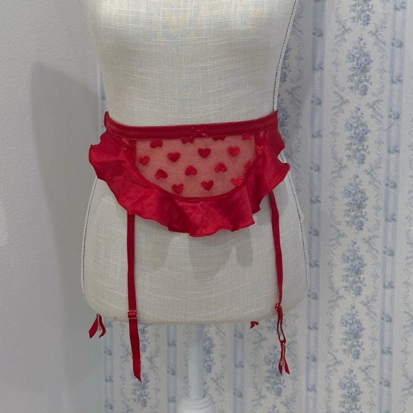 Victoria's Secret Other - Victoria's Secret Valentines Day Dream Angels heart apron garter